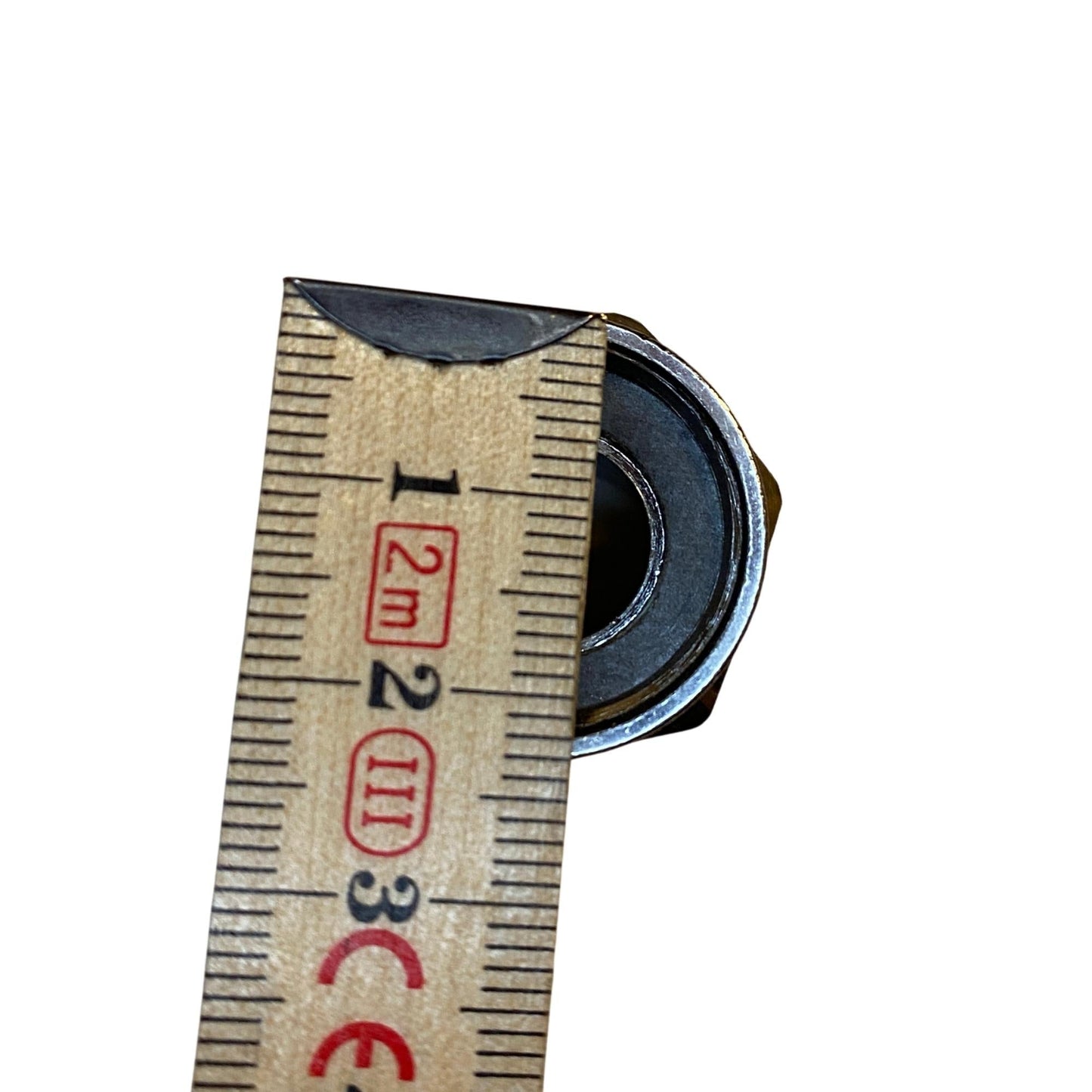 Slangkoppling mässing invändig gänga med tätning och 22mm dimension