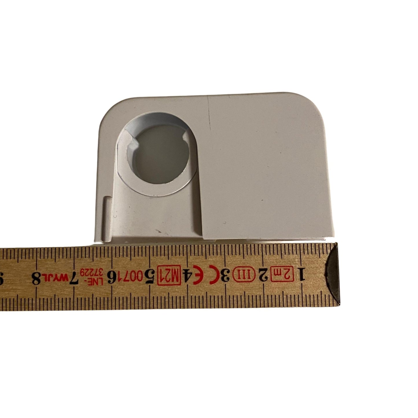 Rörklamma vit plast 65 mm