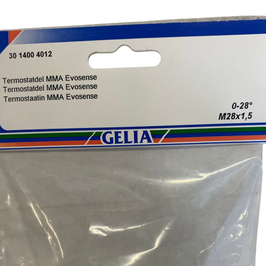 GELIA termostatdel MMA Evosense - närbild på förpackning