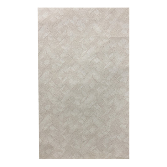 Utrullad tapet Borosan 535 ljusbeige med diagonal flätstruktur