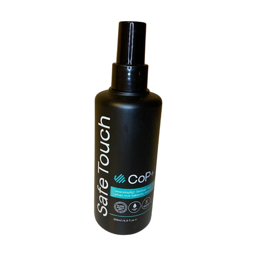 SafeTouch handdesinfektion 200 ml flaska framifrån
