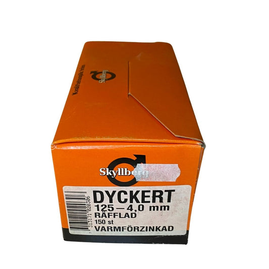 Skyllberg dyckert 125x4,0 mm varmförzinkad 150-pack