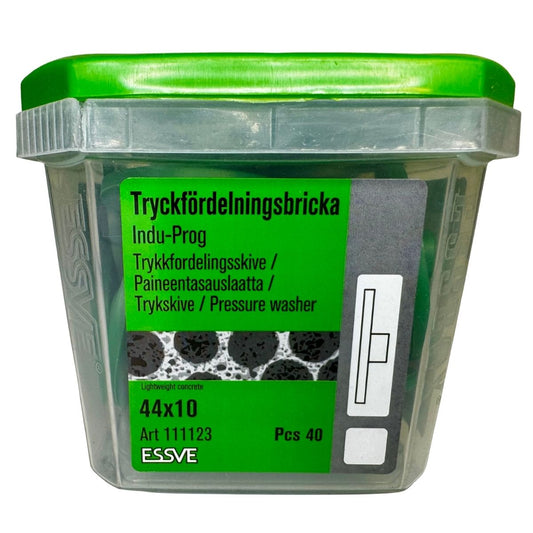 ESSVE tryckfördelningsbricka 44x10 mm för lättbetong i förpackning
