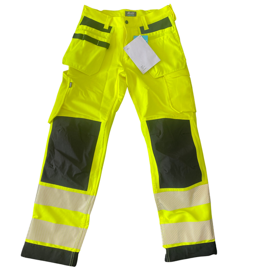 GESTO varselbyxa fram med hängfickor och förstärkta knän gul