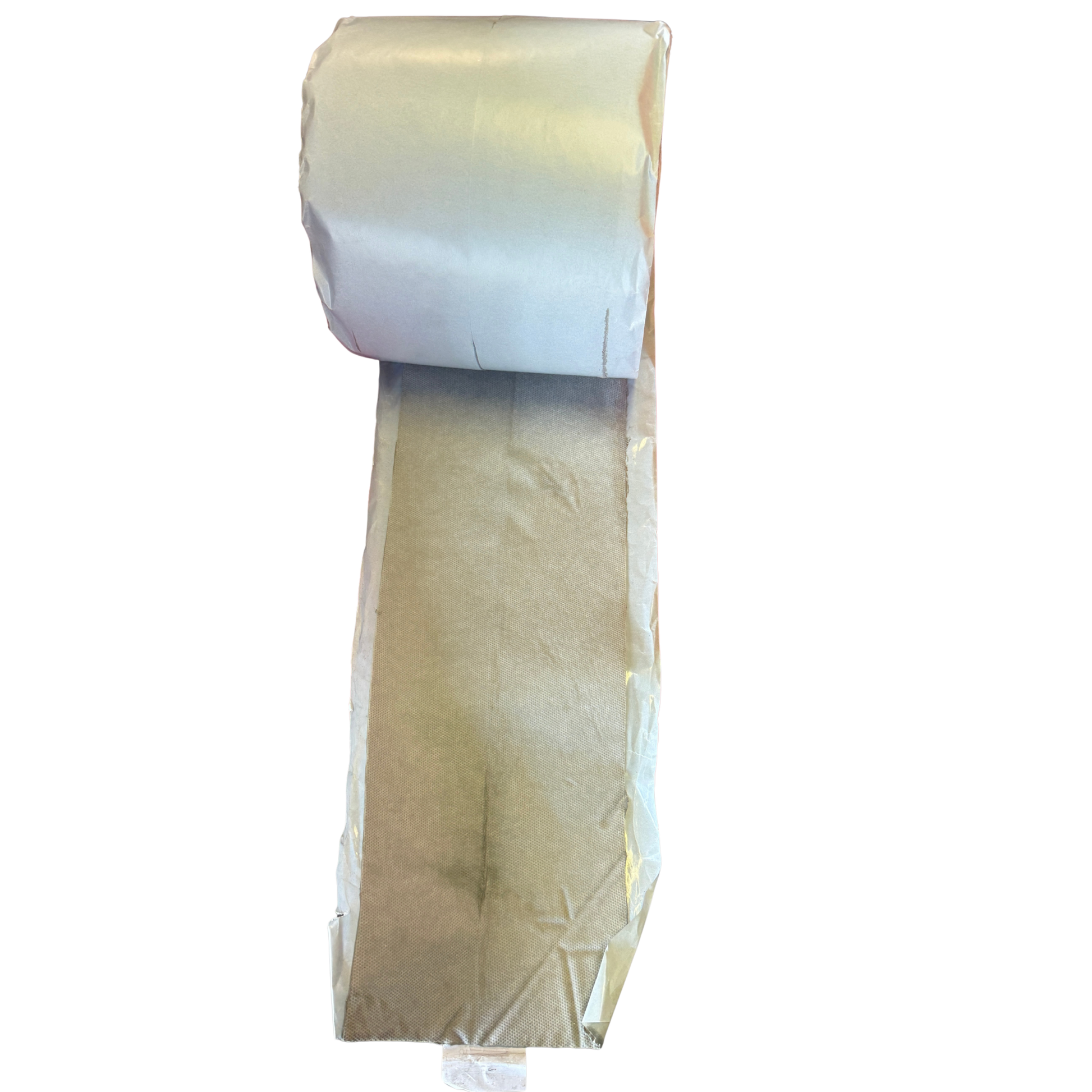 Butylband Fiber ME404 illbruck grå 150mm - rulle uppvikt visar non-woven väv