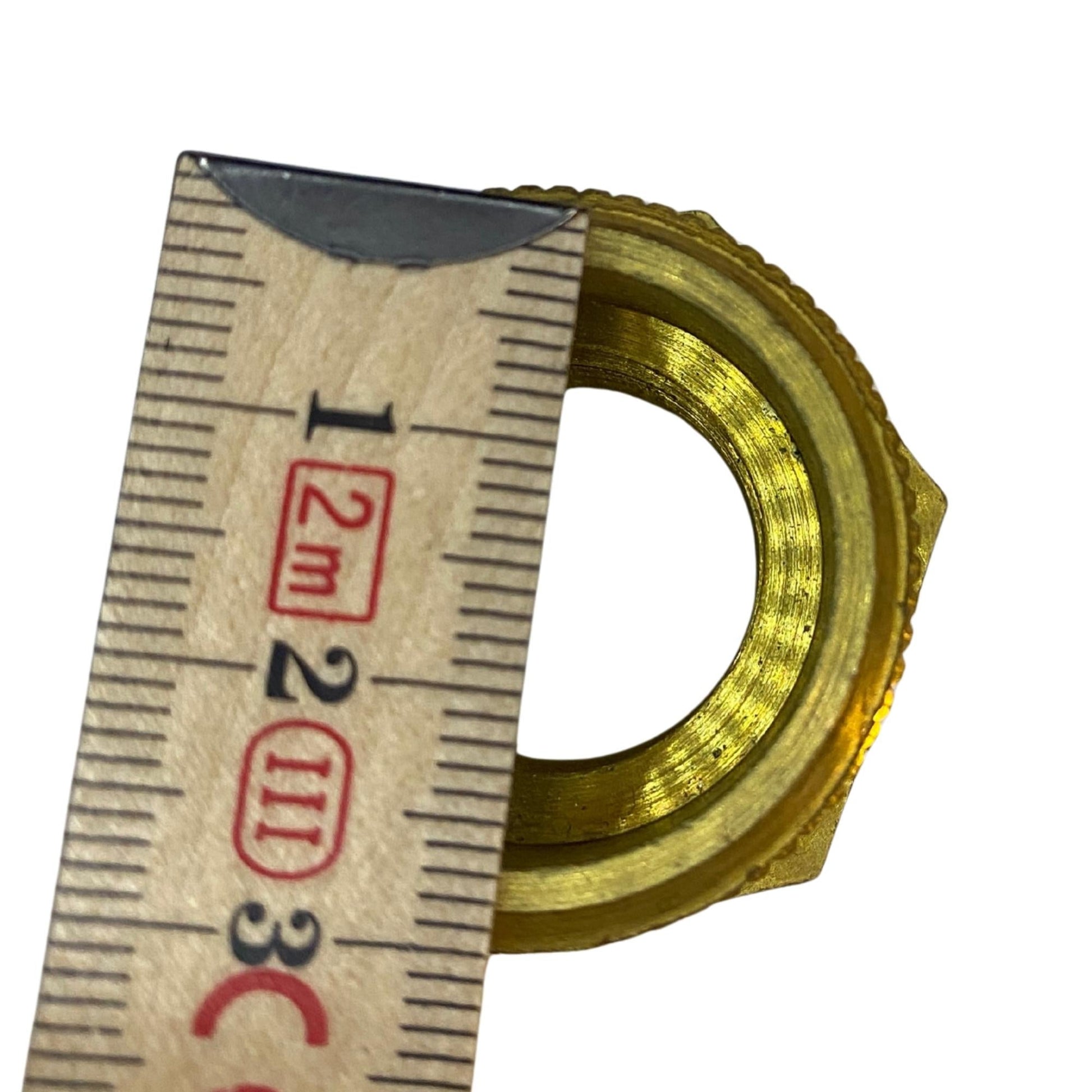 Övergångsnippel 28 mm EZ-CR med invändig x utvändig gänga och sexkant

