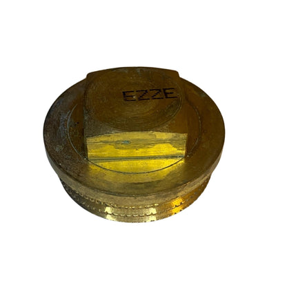 Mässingspropp EZ 32 mm med utvändig gänga och sexkantshuvud
