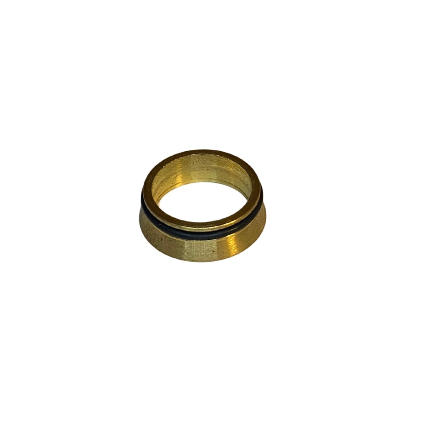 Planadapter i mässing 15 mm med O-ring
