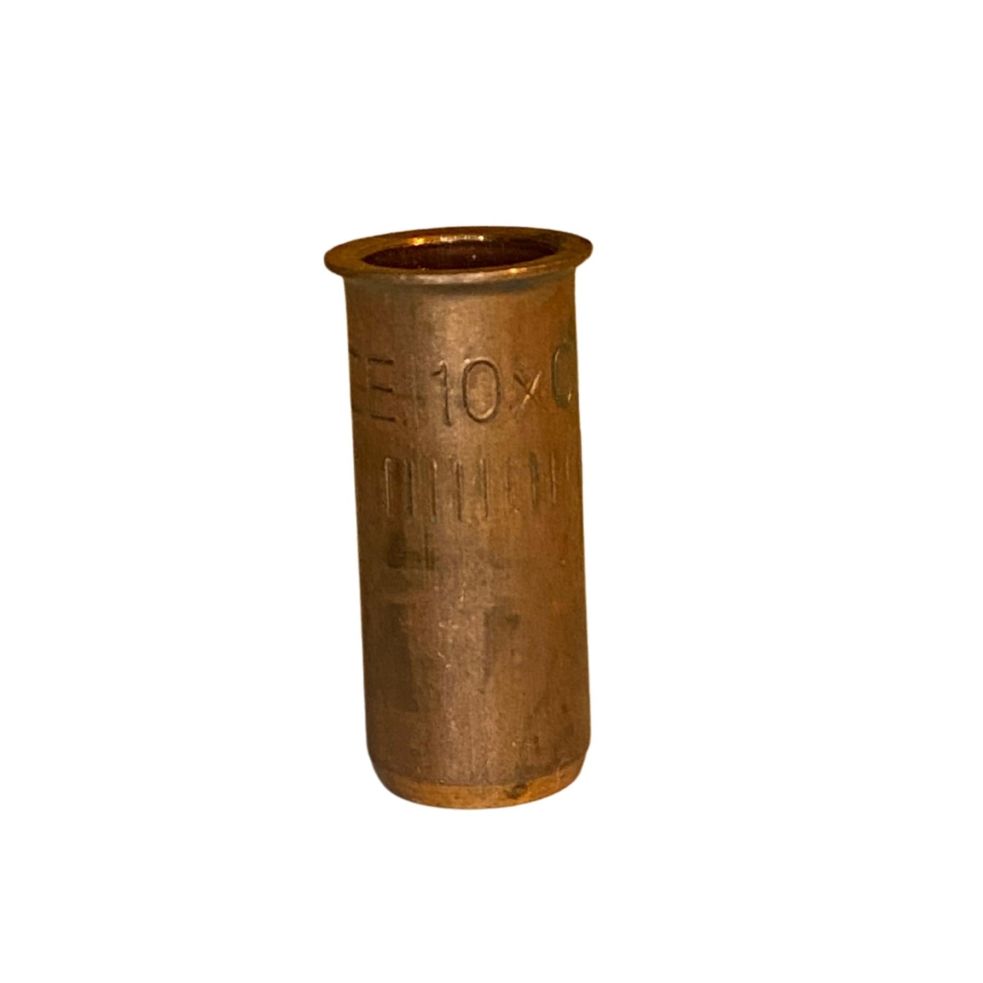 Stödhylsa i koppar 10x0.8