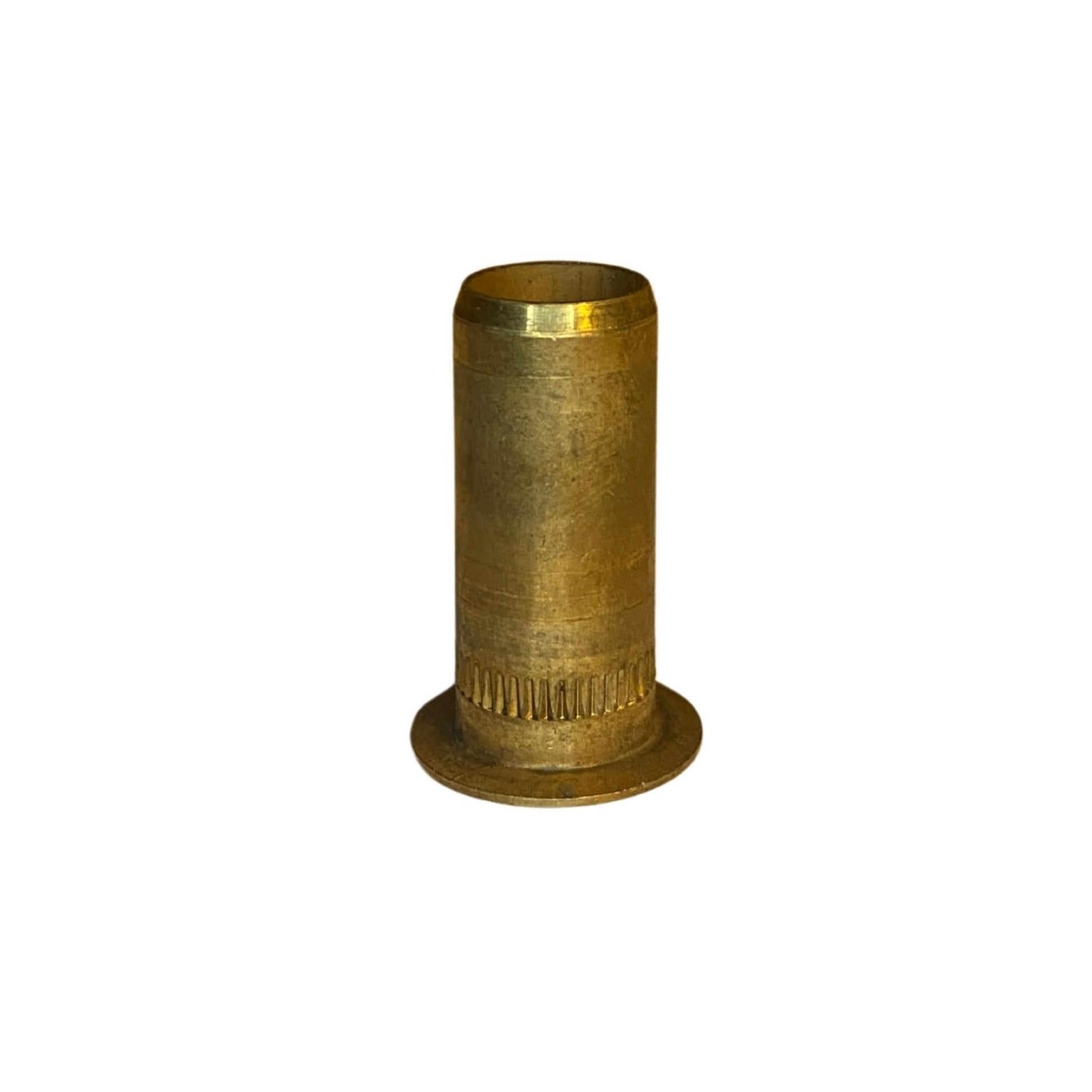 Stödhylsa i mässing cirka 10mm