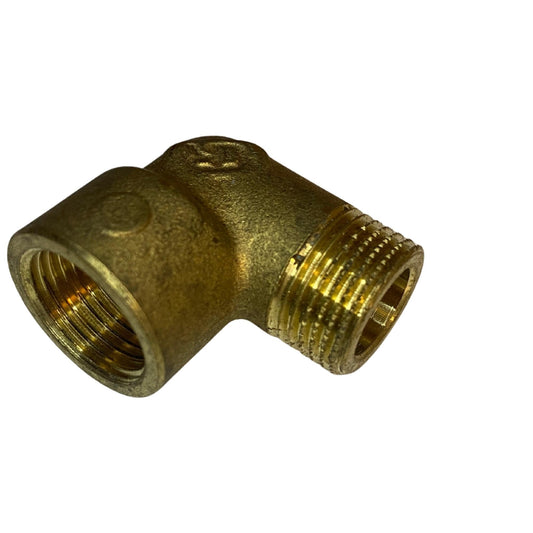 SFLO vinkelkoppling 90 grader 16 mm mässing