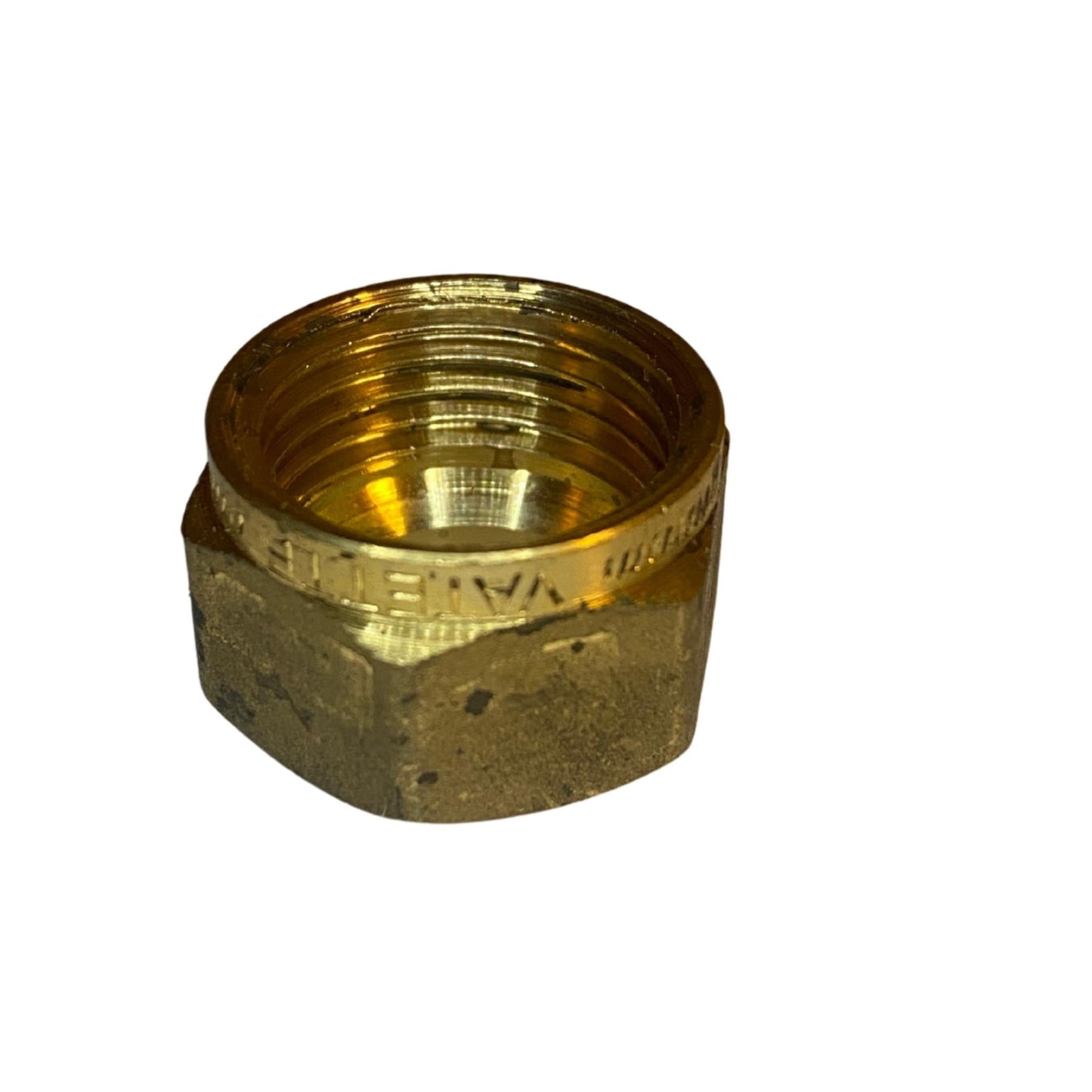 Klämringskoppling propp Vatette 15 mm i mässing
