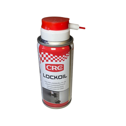 CRC Lock Oil lockolja spray med precisionstub för låsunderhåll