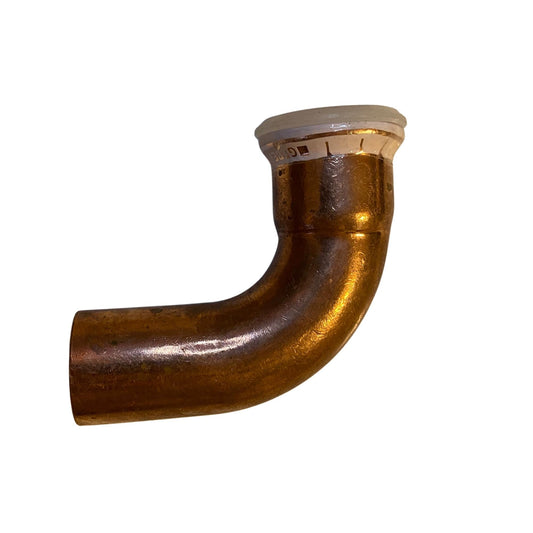 Pressböj 90 grader 28mm koppar Geberit 1 muff typ M