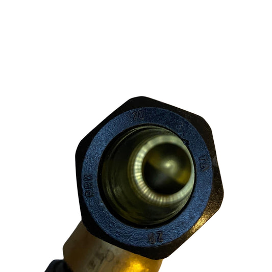 Närbild av gängad anslutning 20 mm på PRK vinkelkoppling