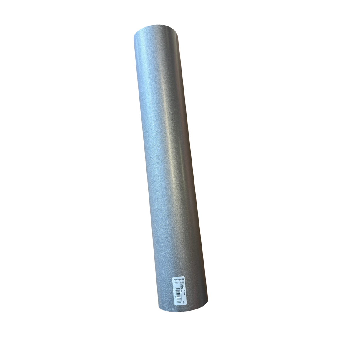 Mellanstycke 90 mm silvermetallic stål stuprörsdel från Plannja, hel längd