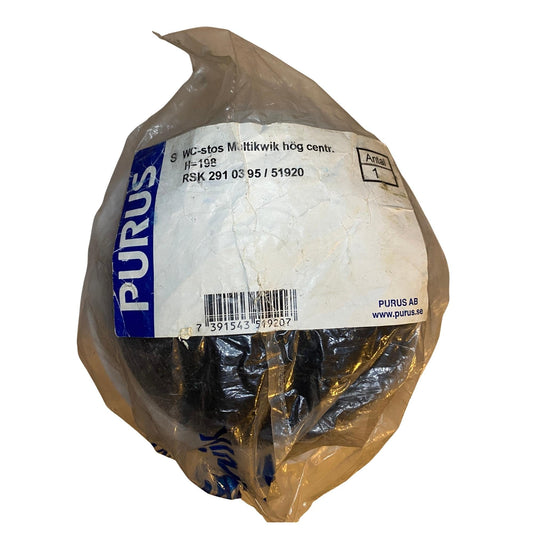 Purus WC-stos Multikvik med hög centrering och gummitätning