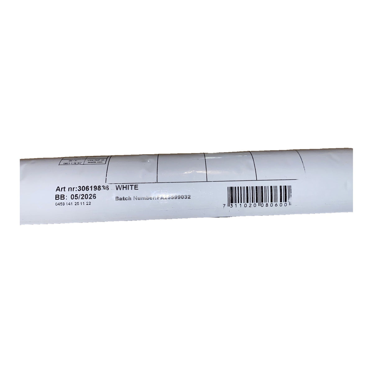 Fogmassa Bostik H750 vit art.nr 30619836 med datummärkning