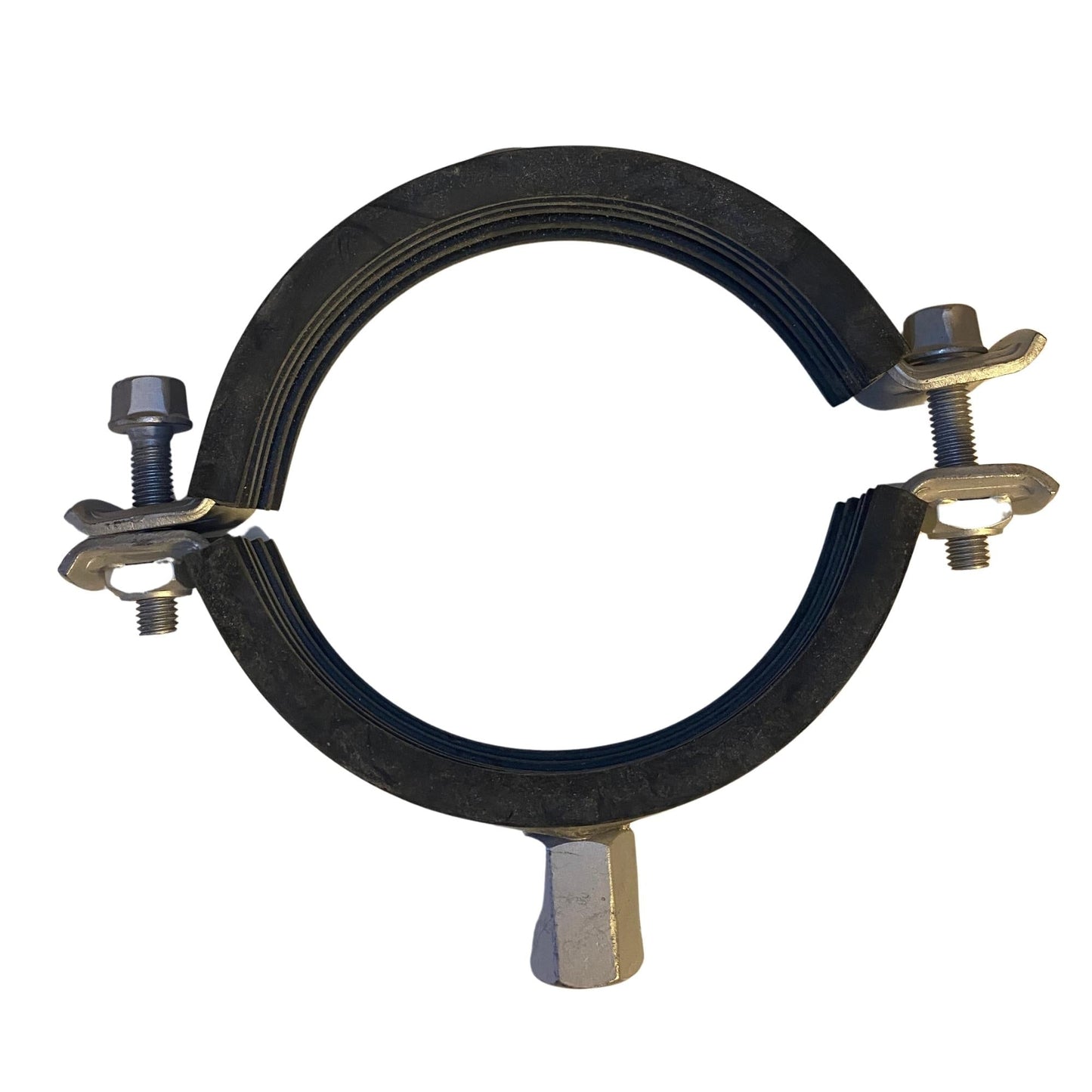 Novipro rörklammer RK 314 med gummiinsats och gängfäste 108-115