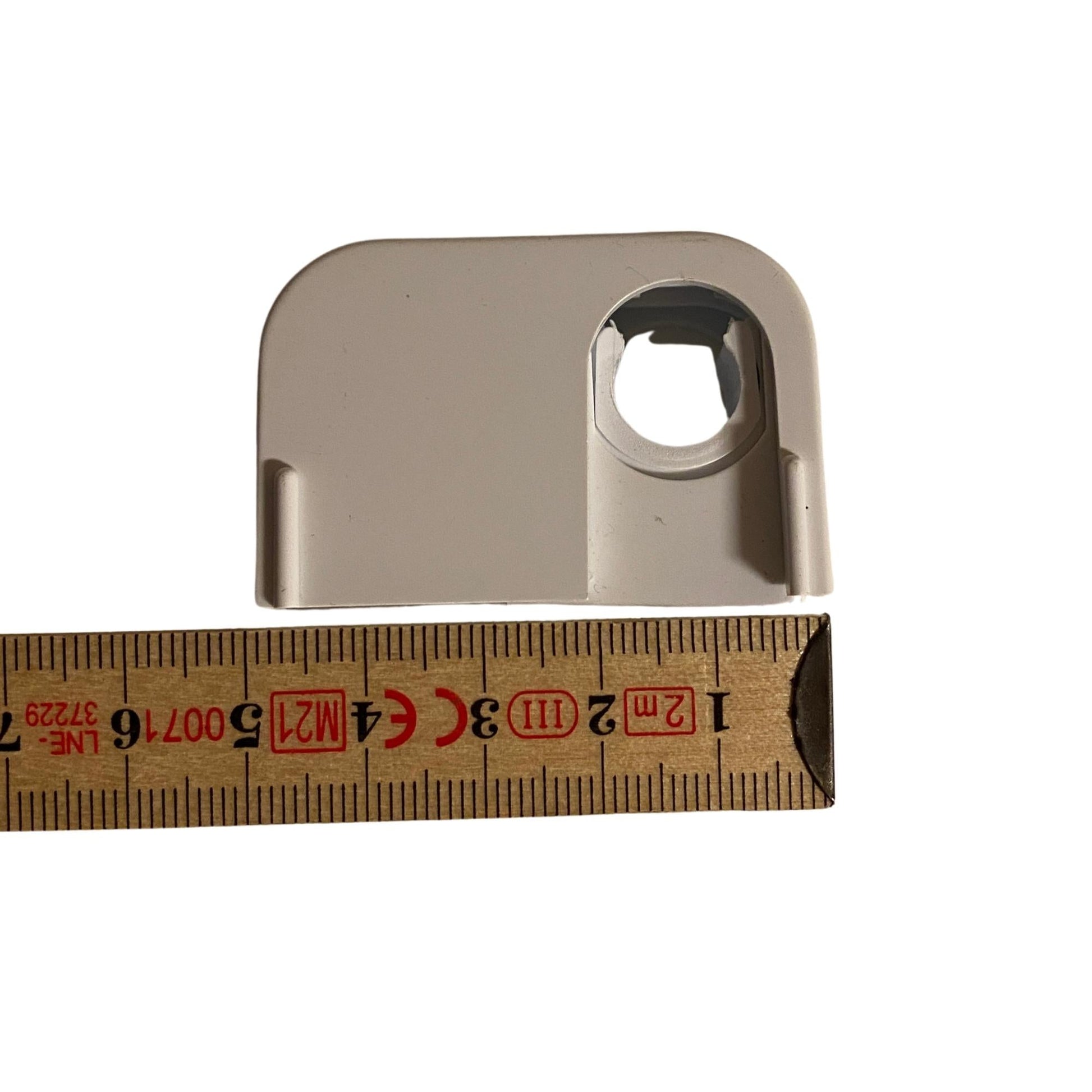 Rörklamma vit plast 50 mm