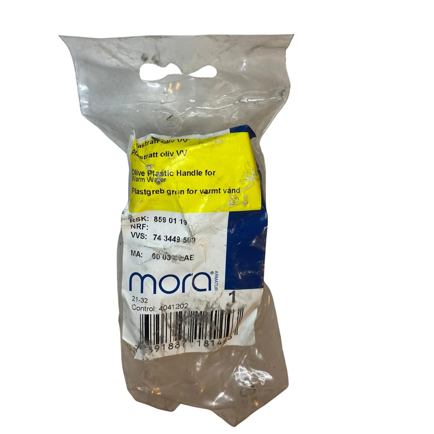 Reservratt plast Mora ventil för varmvatten