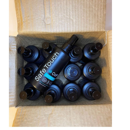Handdesinfektion SafeTouch 200 ml, vattenbaserat desinfektionsmedel i 12-pack