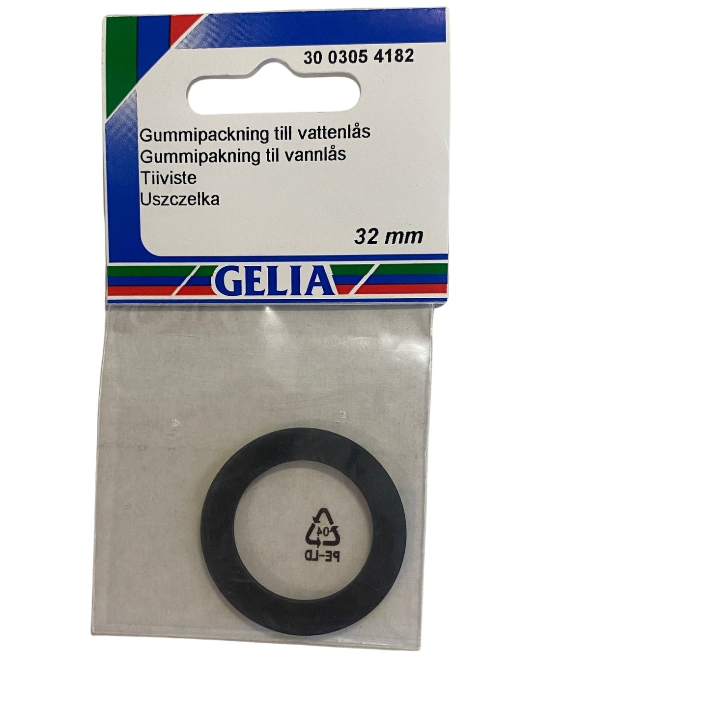 GELIA gummipackning till vattenlås 32mm, förpackning