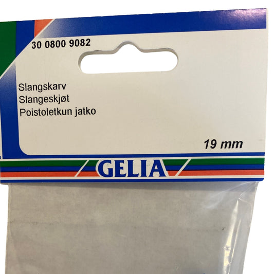 GELIA slangskarv 19mm i plast, förpackning
