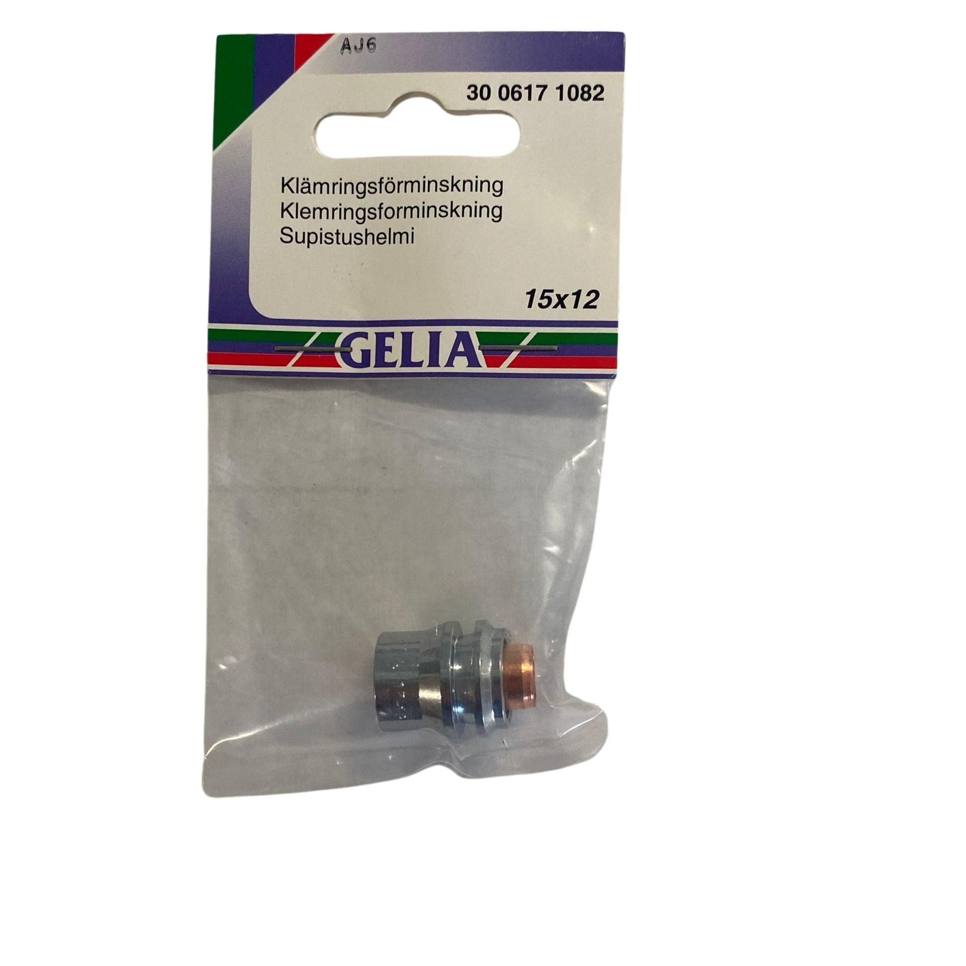 GELIA klämringsförminskring 15x12 mm i originalförpackning