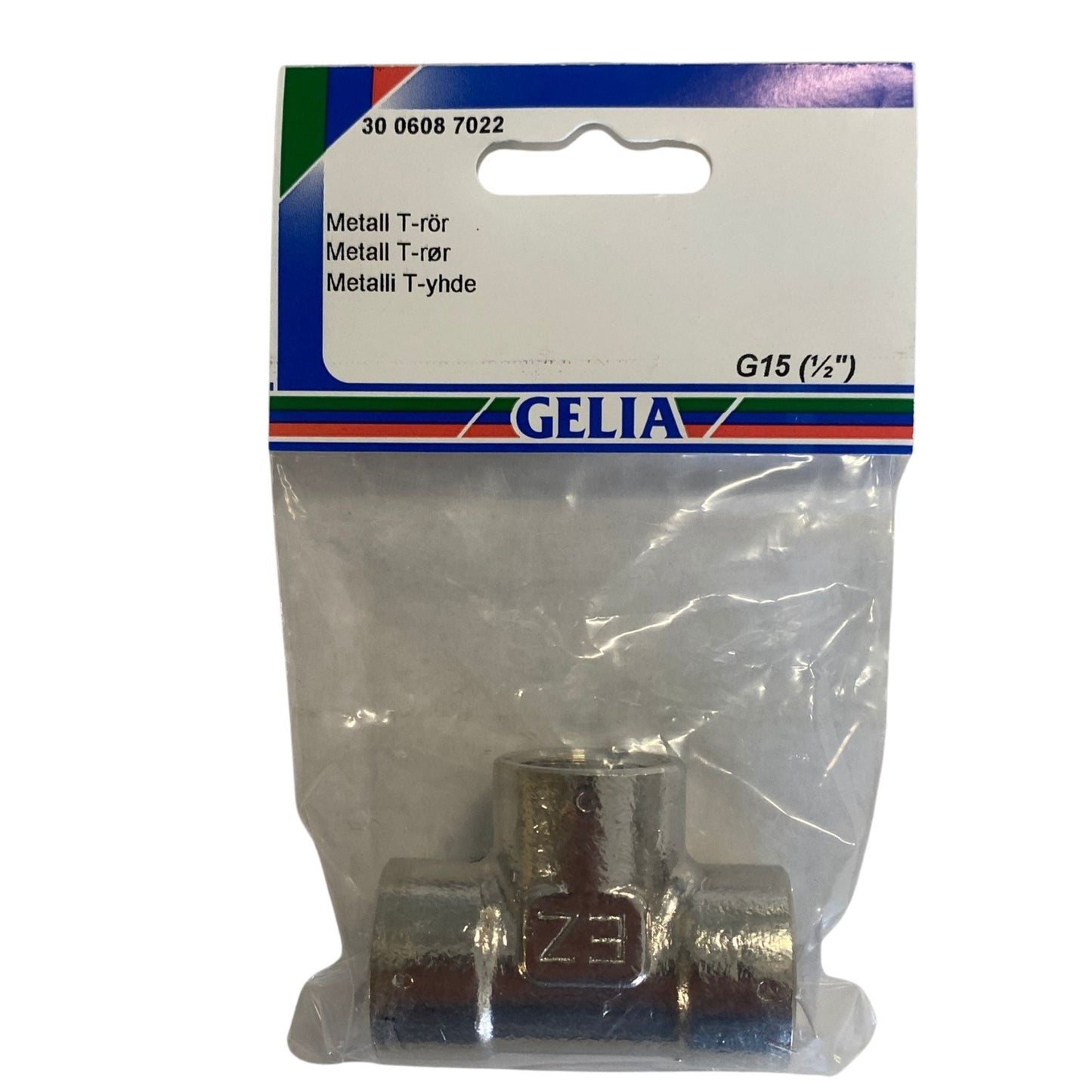 T-rör metall GELIA G15 förpackning