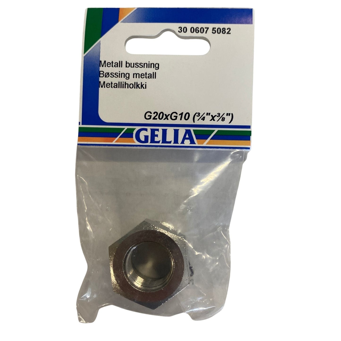 Bussning metall GELIA G20xG10 förpackning