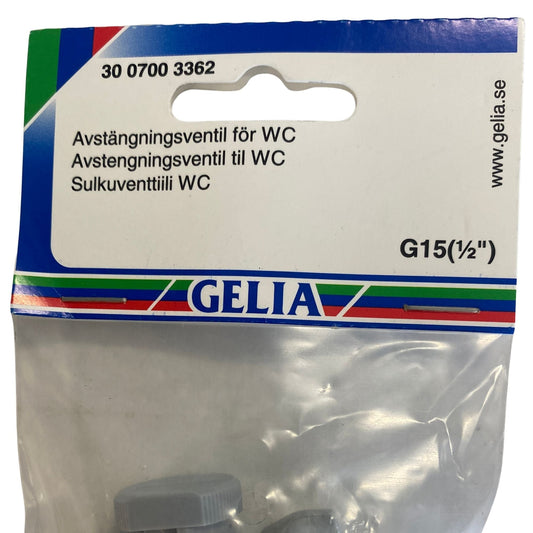 Avstängningsventil för WC GELIA G15 förpackning