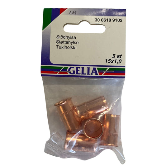 Stödhylsa GELIA 15x1,0 förpackning 5st