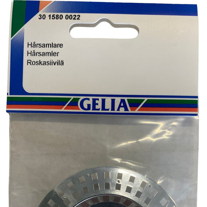 Hårsamlare GELIA närbild förpackning etikett