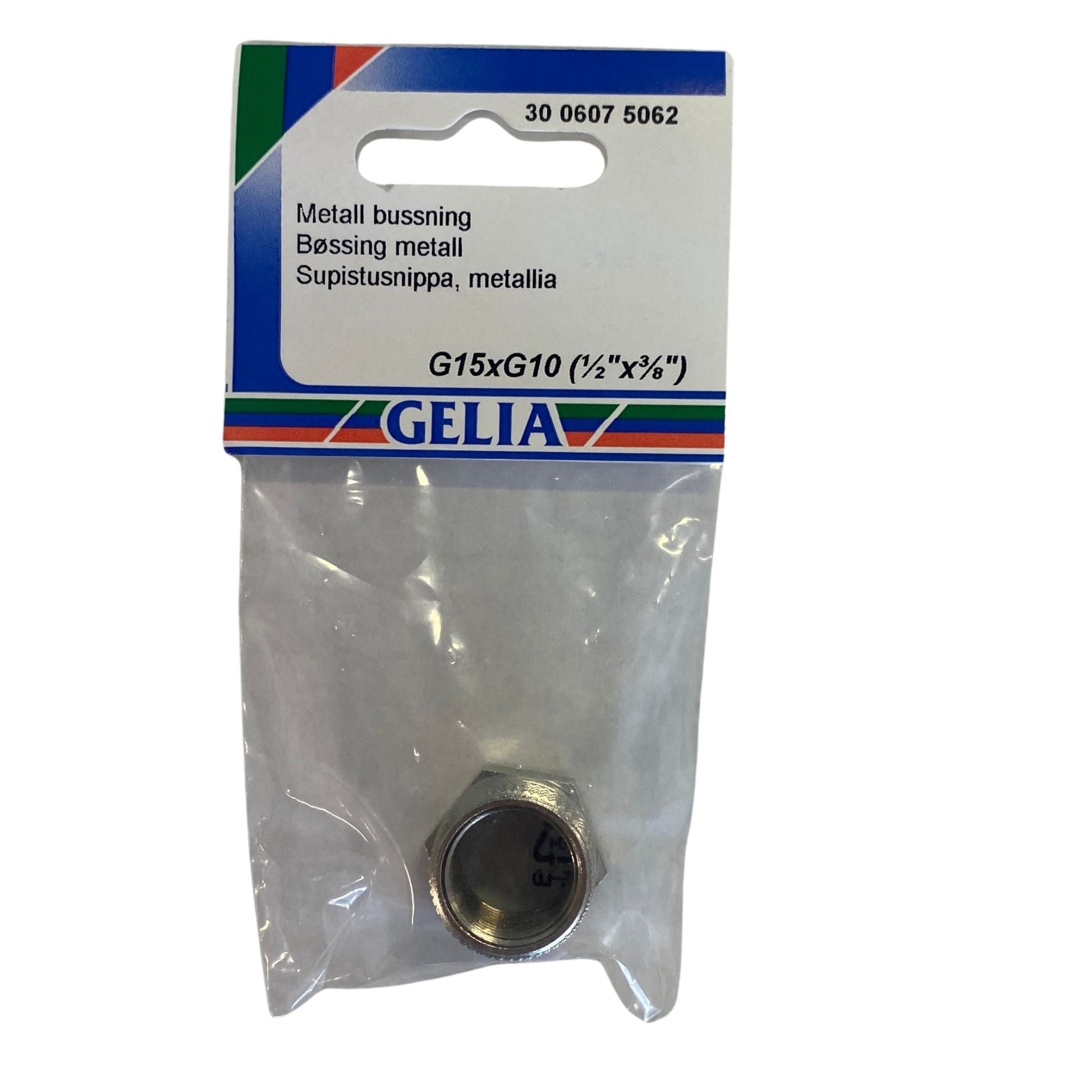Bussning metall GELIA G15xG10 förpackning