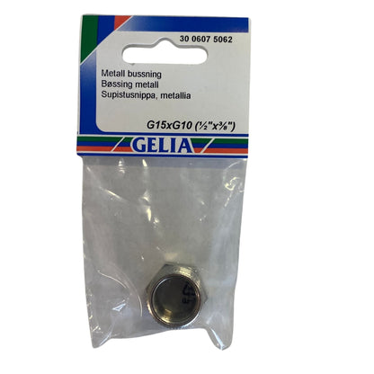 Bussning metall GELIA G15xG10 förpackning