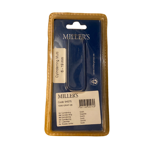 Cylinderring Multi 6–19 mm grafit baksida av förpackning med produktetikett och streckkod