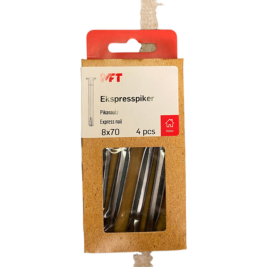 MFT expanderspik 8x70 4 stycken i förpackning
