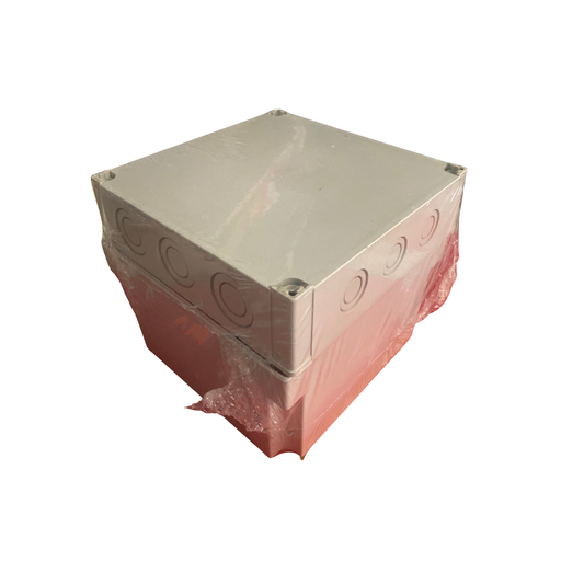 Kapsling Fibox PCM 175/150 G med genomföringshål, sedd ovanifrån