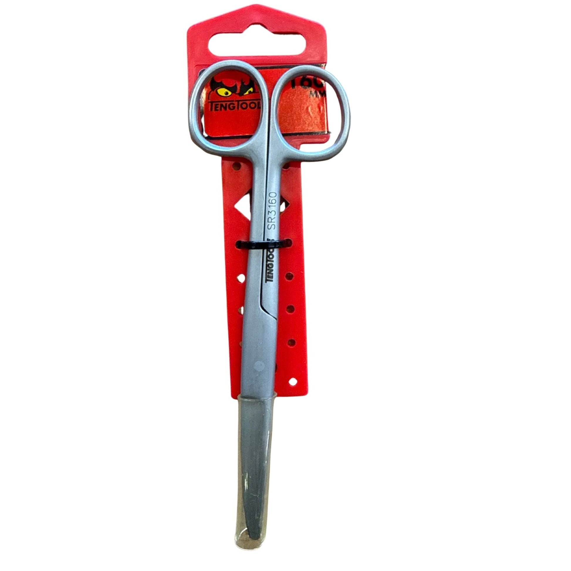 Teng Tools precisionssax böjd 160 mm SR3160 i förpackning
