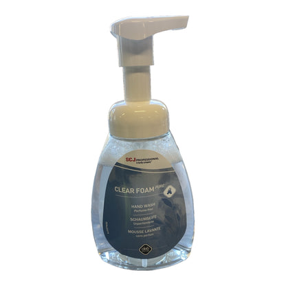 Deb Clear Foam Pure oparfymerad skumtvål 250 ml med pump, framsida
