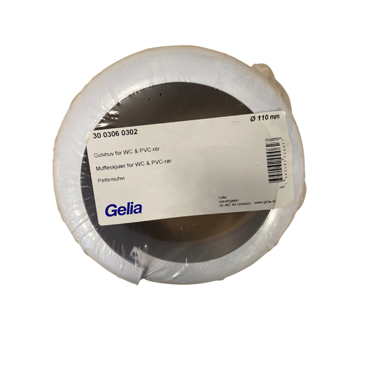 Golvhuv för WC & PVC-rör GELIA Ø110 mm i förpackning