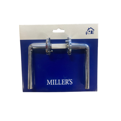 Dörrhandtag Miller's blank krom innerdörr förpackning framsida