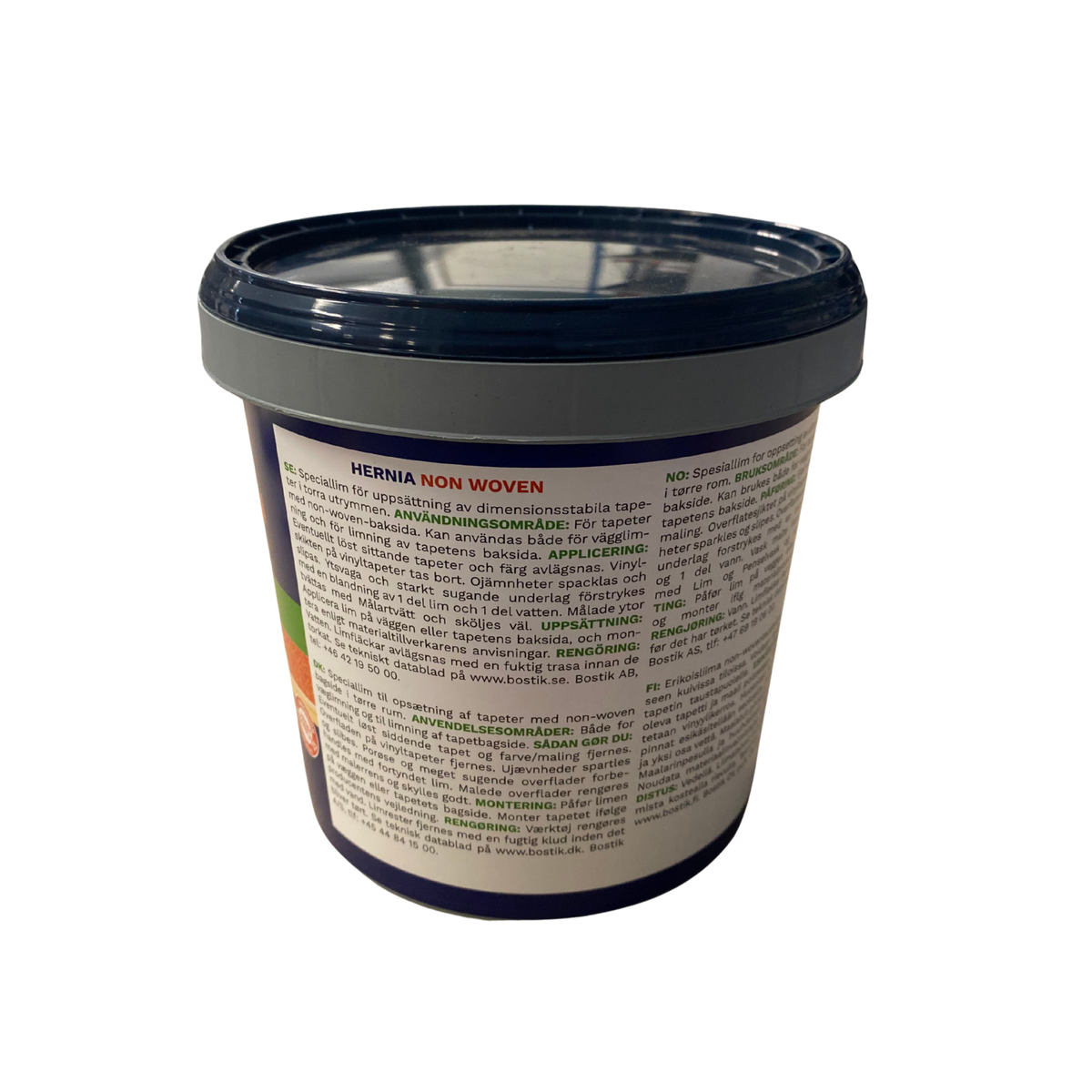 Tapetlim Bostik Hernia Non Woven hink med bruksanvisning