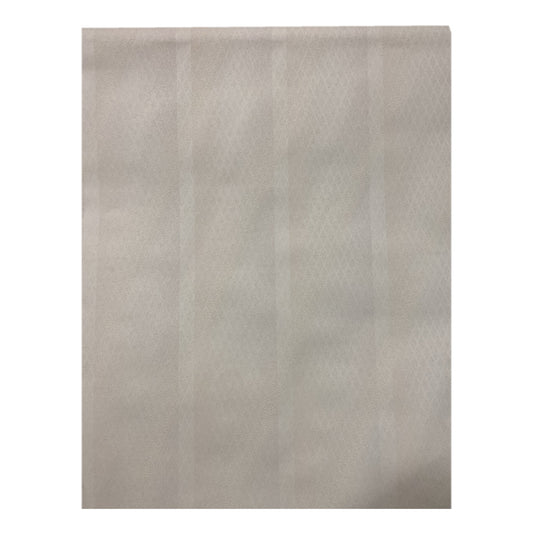 Tapet B95 utrullad med beige diagonala ränder och rätmönster