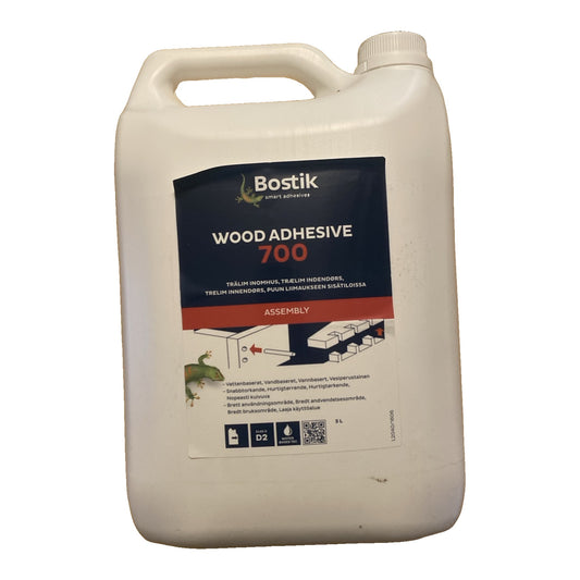Trälim Bostik Wood Adhesive 700 D2 i 5 liters dunk för limning inomhus