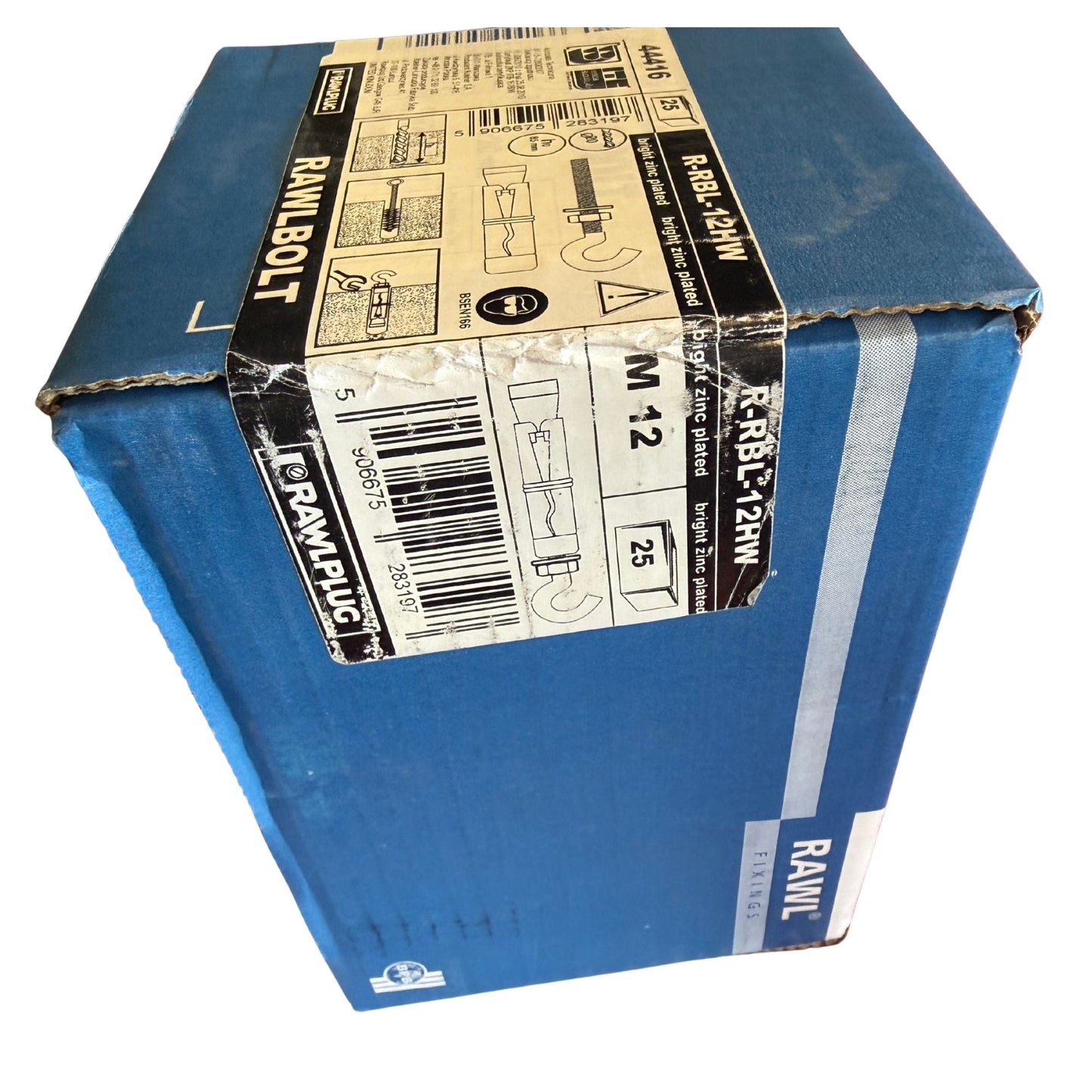 Rawlplug Rawlbolt R-RBL-12HW förpackning sedd från kortsidan