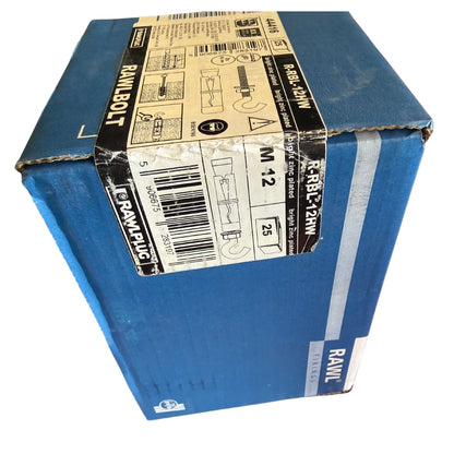 Rawlplug Rawlbolt R-RBL-12HW förpackning sedd från kortsidan