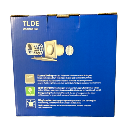 Invändig utbytesventil TL DE Fresh med produktegenskaper och komponenter