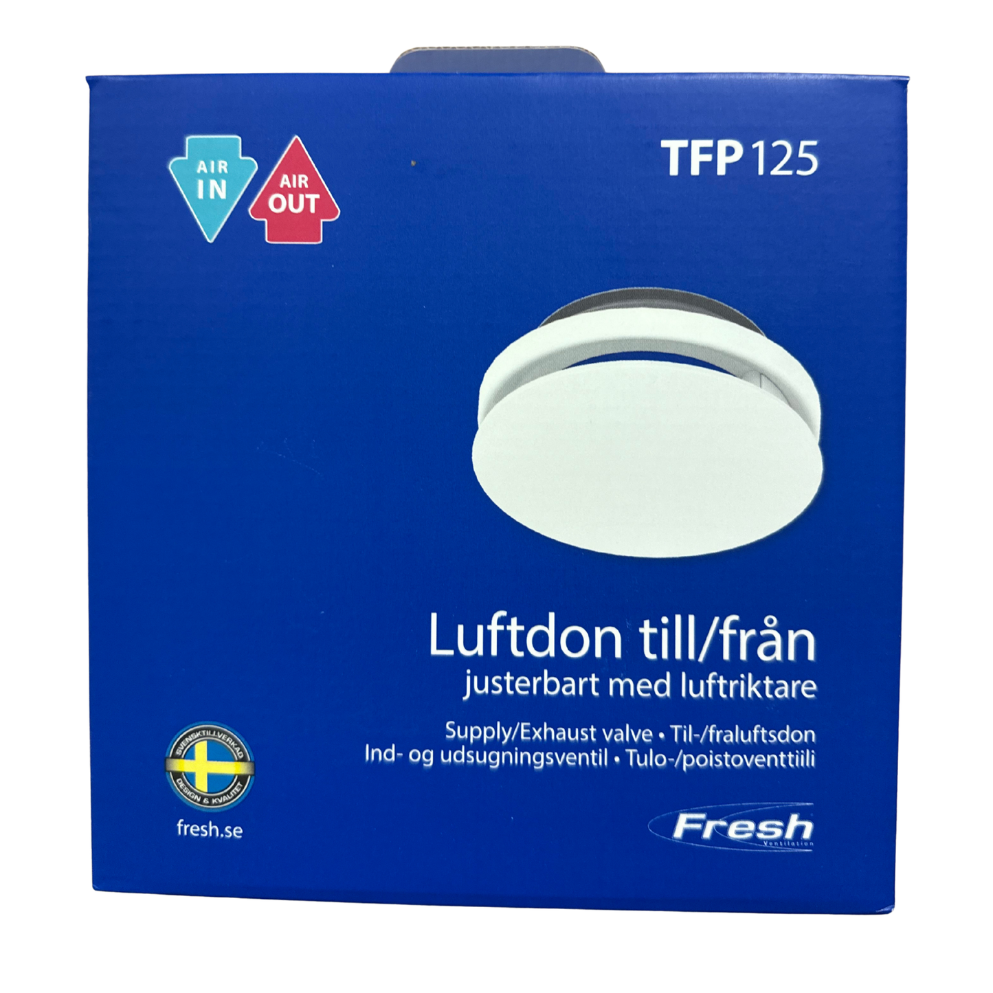 Luftdon TFP 125 Fresh i originalförpackning, framsida